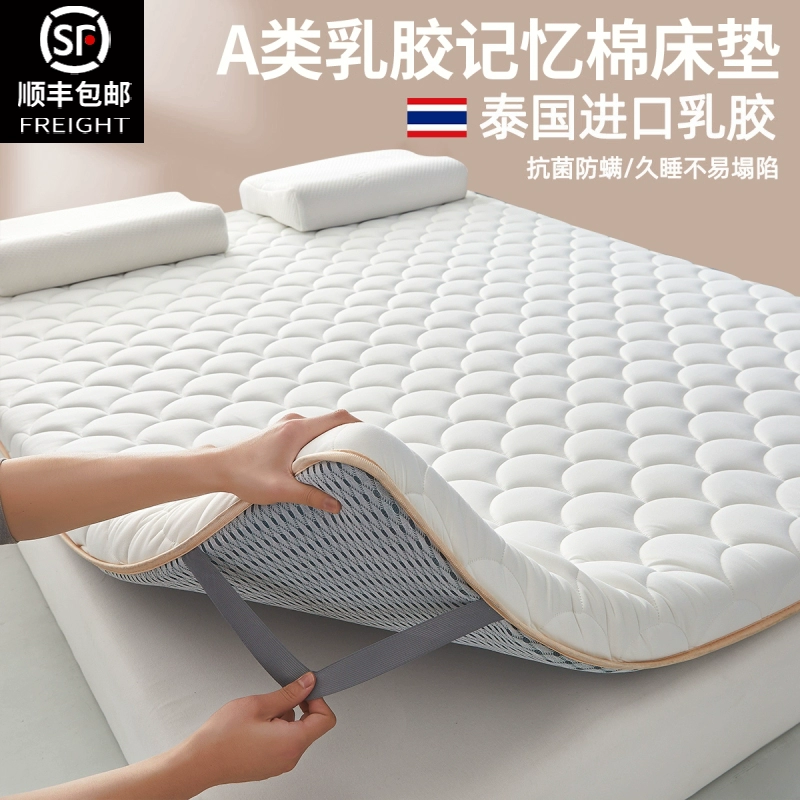 Organic sponge mattress for students, increased thickness