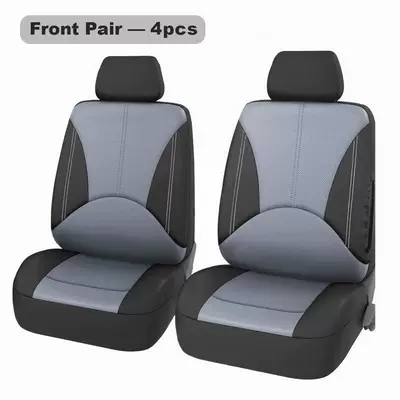 Cushion Cover Export Amazon Hot — Seat cushion, seat cover - black-and-gray-4-piece-set