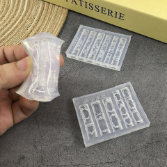 立体フルーツイチゴ DIY クリエイティブマニキュアツール手作りシリコーン型タツノオトシゴクラゲ彫刻ネイルフィルム