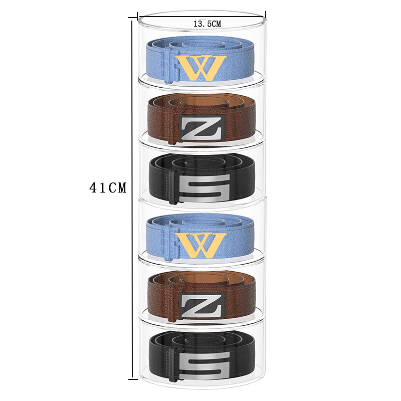 둥근 상자 6개 층