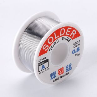 Electric soldering iron set matching solder wire 63/37 small roll solder wire 50g 100g solder wire 0.6-0.8-1.0