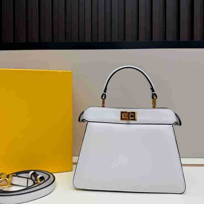 Cross-Border Fendi Peekabooiseeu Small Handbag 26 Trendy New Fashion Handbag in Stock for Direct Delivery Cross-Border Fendi Peekabooiseeu Small Handbag 26 Trendy New Fashion Handbag in Stock for Direct Delivery