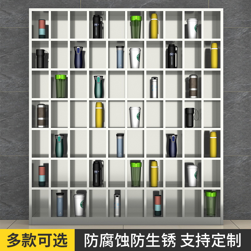 不锈钢水杯柜茶水柜工厂车间水杯放置柜休息室茶水储物柜收纳柜子
