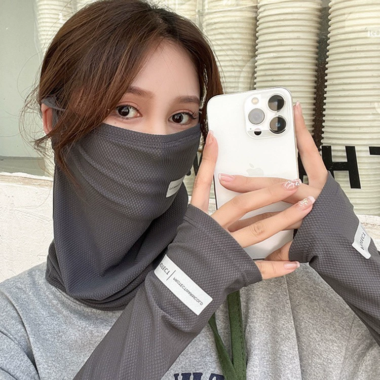 Горячий знак отражатель Курсор Летний ледяной шелк солнцезащитный крем ледяной рукав маска для мужчин и женщин