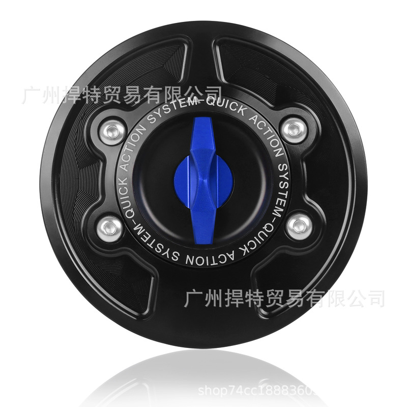 适用 宝马S1000RR/HP4/M1000RR CNC铝合金轻量化改装快拆油箱盖|undefined