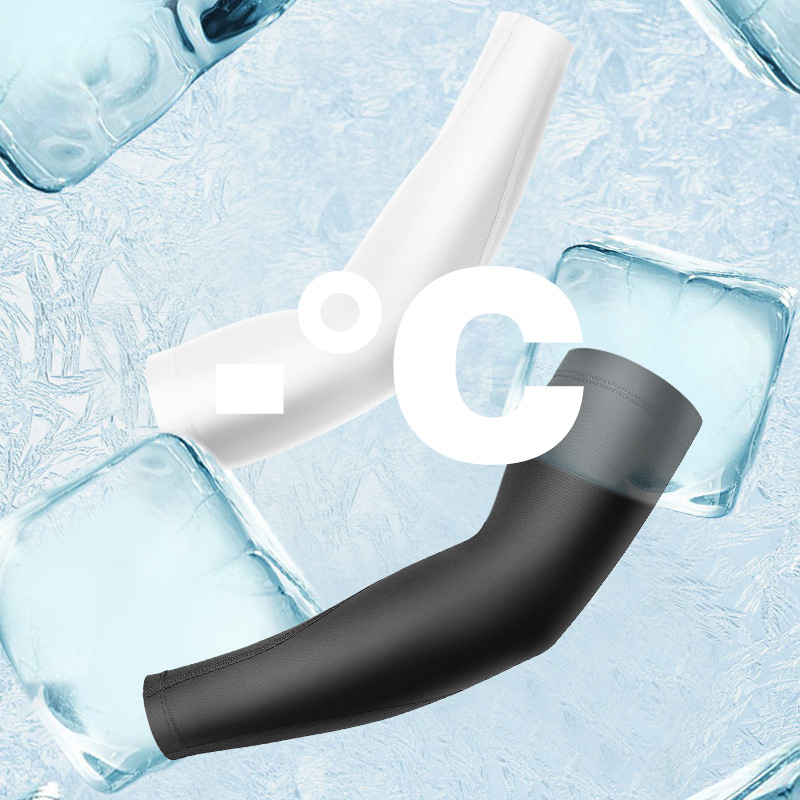 Summer cool sleeves, ice silk sunscreen sleeves for men and women, outdoor driving sleeves, arm protectors, anti-UV cycling sleeves