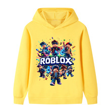 罗布乐思/Roblox印花儿童男女孩连帽衫卫衣B1443