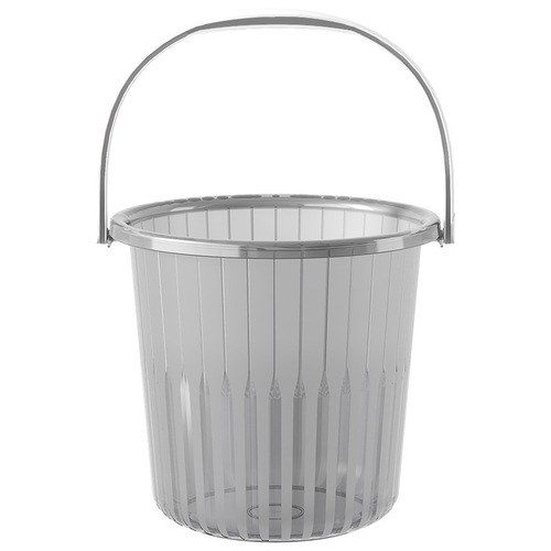 Household Transparent Shower Bucket Large Storage Bucket Portable Bucket Outdoor Car Washing Bucket Thick Plastic Bucket Wholesale