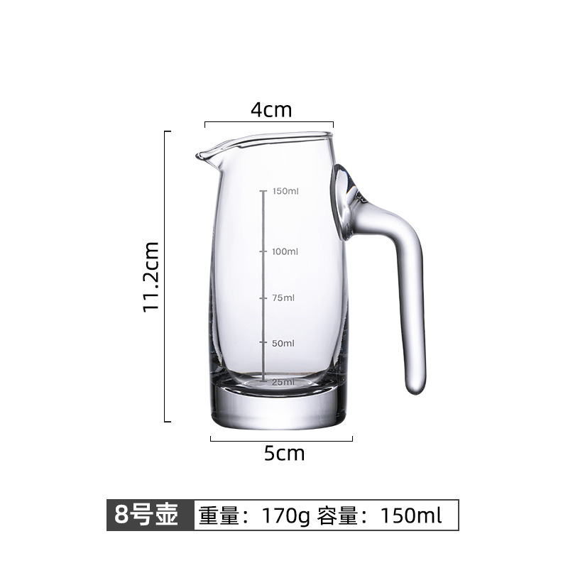 Casa de vidrio y blanco distribuidor de vino con cuchara de vino vino vino tinto y blanco vaso de vino con escala para el hotel