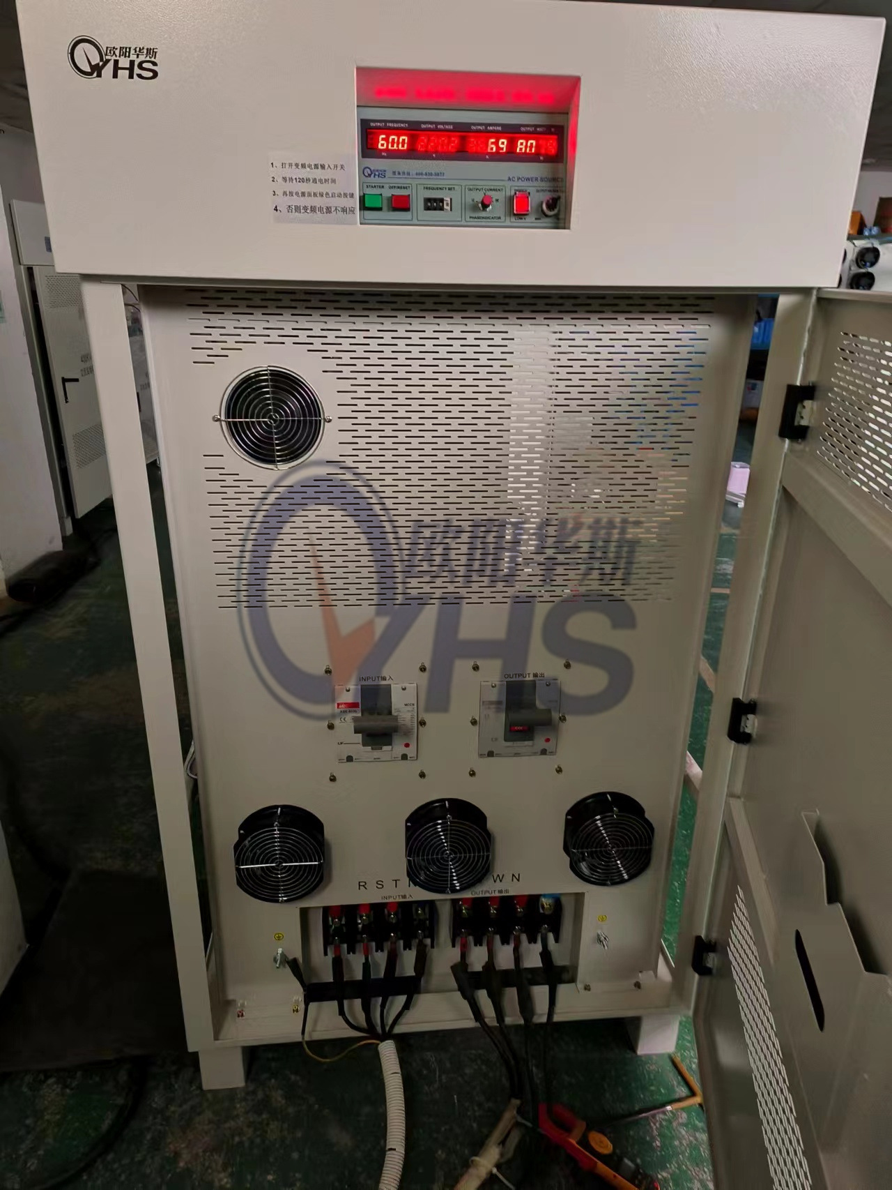 ŷ����˹����200KVA��Ƶ��Դ���������380V 60HZ�����Գ����豸