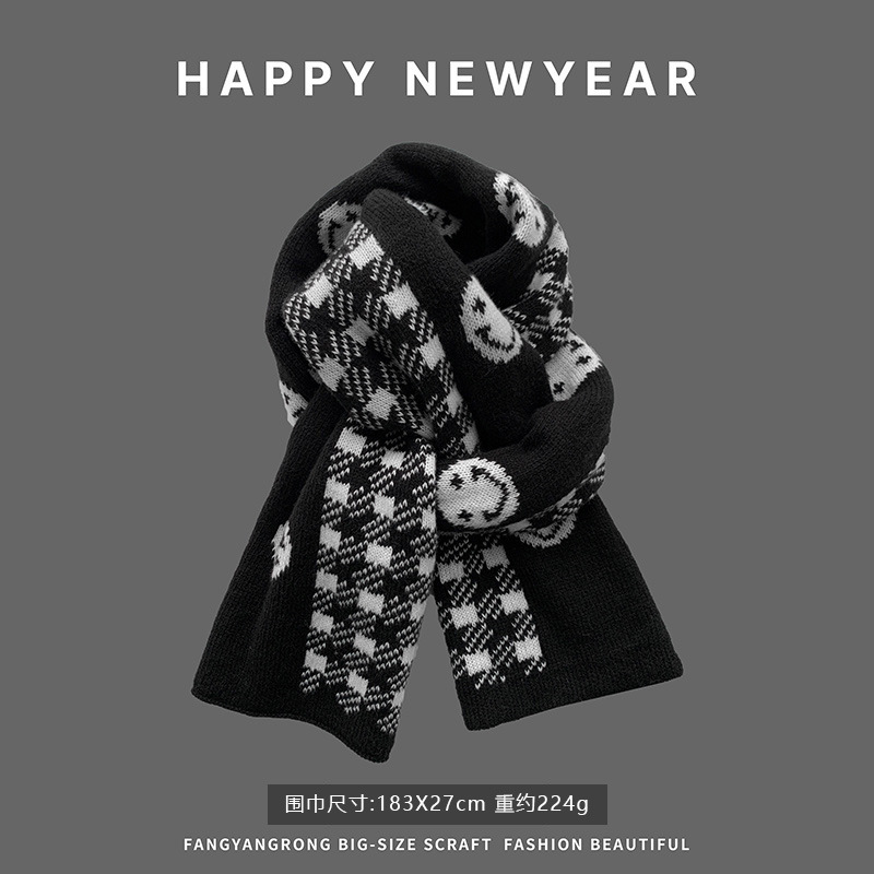 더블 스마일리-블랙