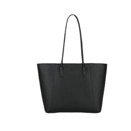 Women's Large Shoulder Tote Bag Simple Versatile Commuter Style_voghion.com