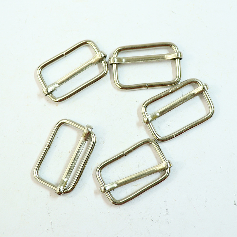 Accesorios de hardware de hebilla de alambre de metal japonés accesorios de hebilla de alambre de bolsa ajuste de hebilla de núcleo de tracción