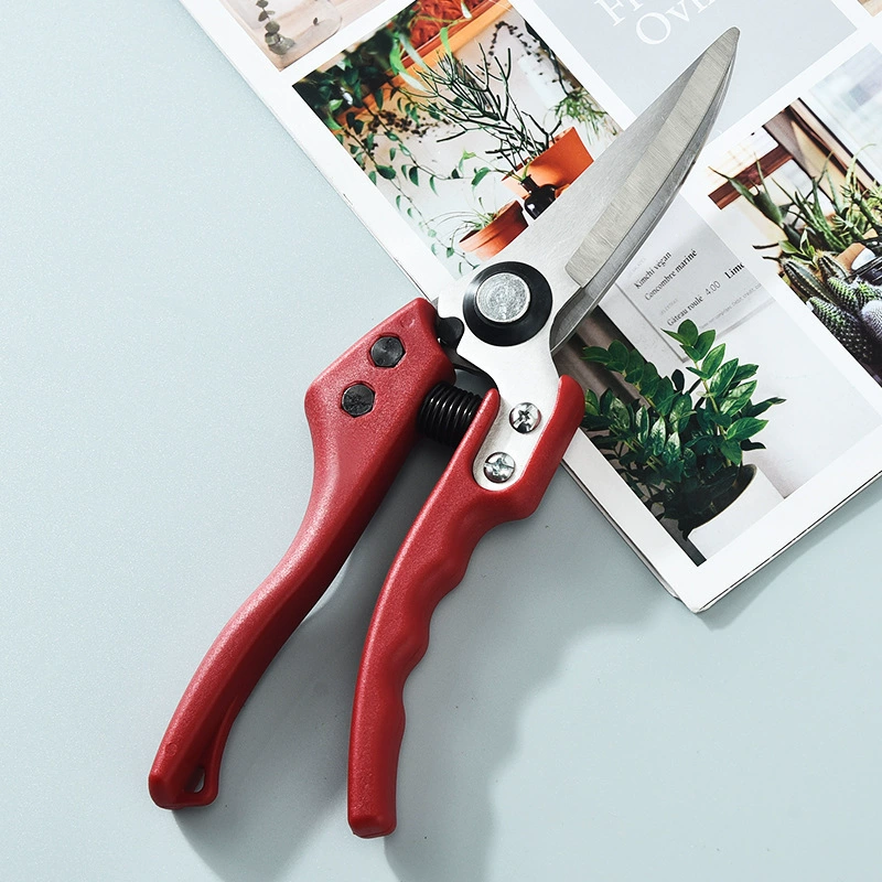 Оптовая Продажа с фабрики прочные секаторы из нержавеющей стали многофункциональные ножницы для веток фруктовые секаторы садовые инструменты