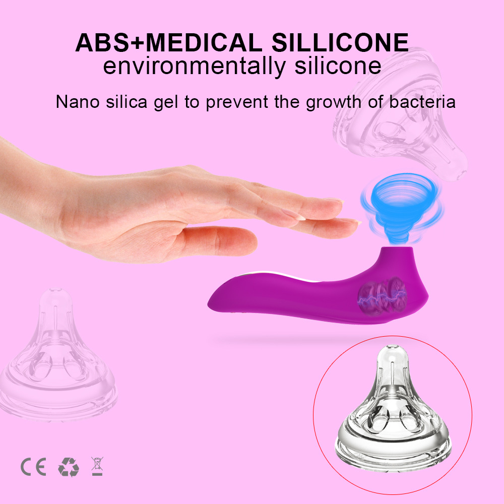 Nieuw product: Little Dolphin apparaat, mini vibrator, flirterige magische zuignap, vibrerend ei._voghion.com