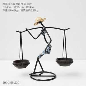 Estilo europeo personalizado creativo vela titular nórdico restaurante mesa de comedor decoración Bar decoración transfronteriza