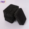Black scouring pad + black pore cotton (10*7*3cm)