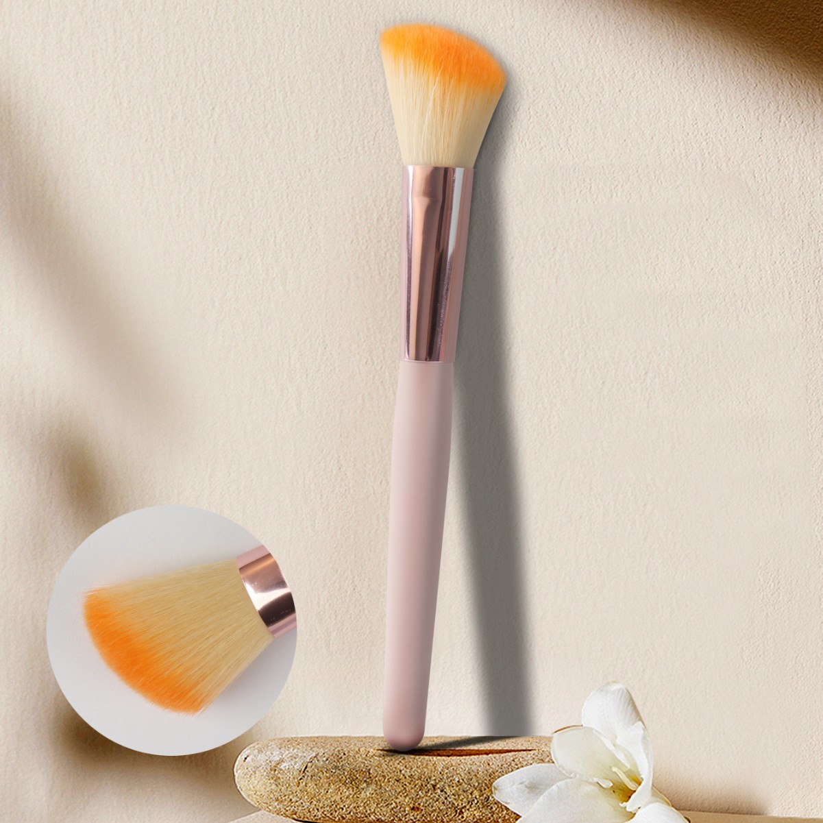 Xiyin / temua generación divergente pintura blush cepillo de maquillaje blush cepillo de maquillaje blush cepillo de fondo de alto brillo