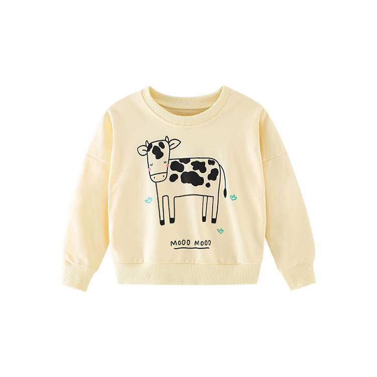Malwee marca ropa para niños otoño nuevo 2022 suéter de los niños al por mayor ropa de bebé suéter de cuello redondo