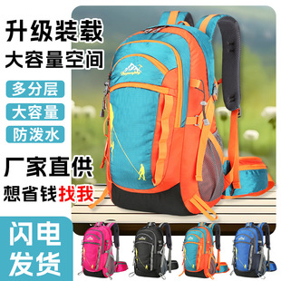 Cross-Border Outdoor Mountaineering Bag Large Capacity Multi-Functional Waterproof and Burden-Reducing Backpack Hiking Backpack Lightweight