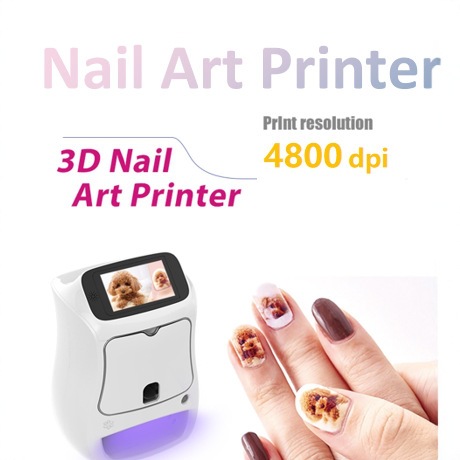 [Fábrica directa] Impresora de uñas inalámbrica WiFi Bluetooth pintura por pulverización comercial secado automático