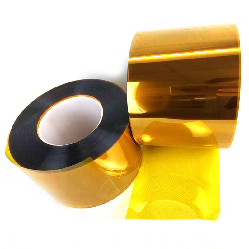 PI膜金手指双面胶带聚酰亚胺茶色高温胶带 绝缘隔热耐热胶纸