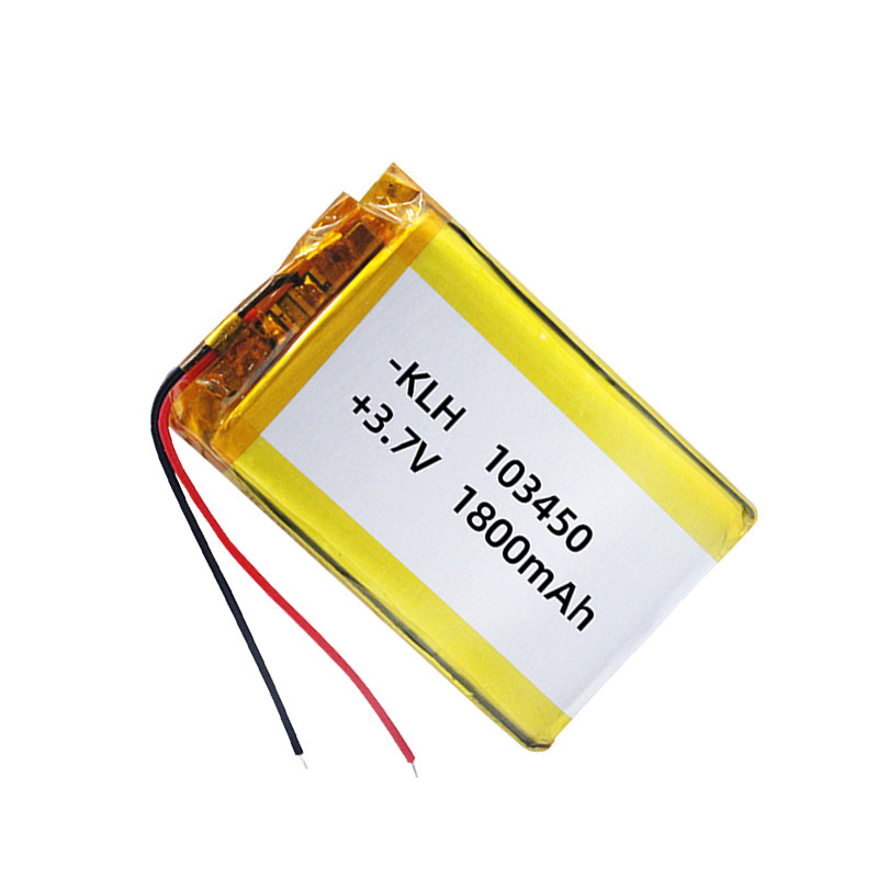 103450 ポリマーリチウム電池 1800mAh 医療美容機器 3.7V ヘッドセットバッテリーソフトパッケージモバイル電源|undefined