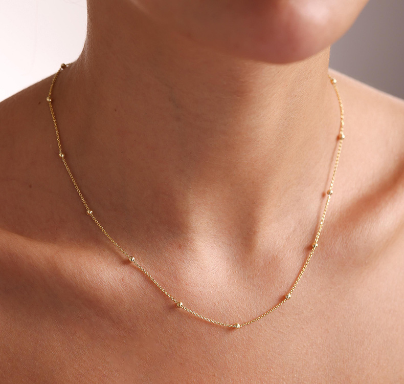 1g Weight Pearl Inlay Material Chain Necklace, Necklace Classification 925 sterling silver Chain Material cable chain, box chain Chain Type 1 Piece Quantity Daily, Street Occasion 925 Sterling Silver Material Geometric, Box Pattern All Seasons Season Women's, Unisex Gender Plating Design Basic Style 1 Piece 925 Sterling Silver Geometric Box Pearl 925 Sterling Silver Cable Chain Box Chain Chain Necklace Necklace 12