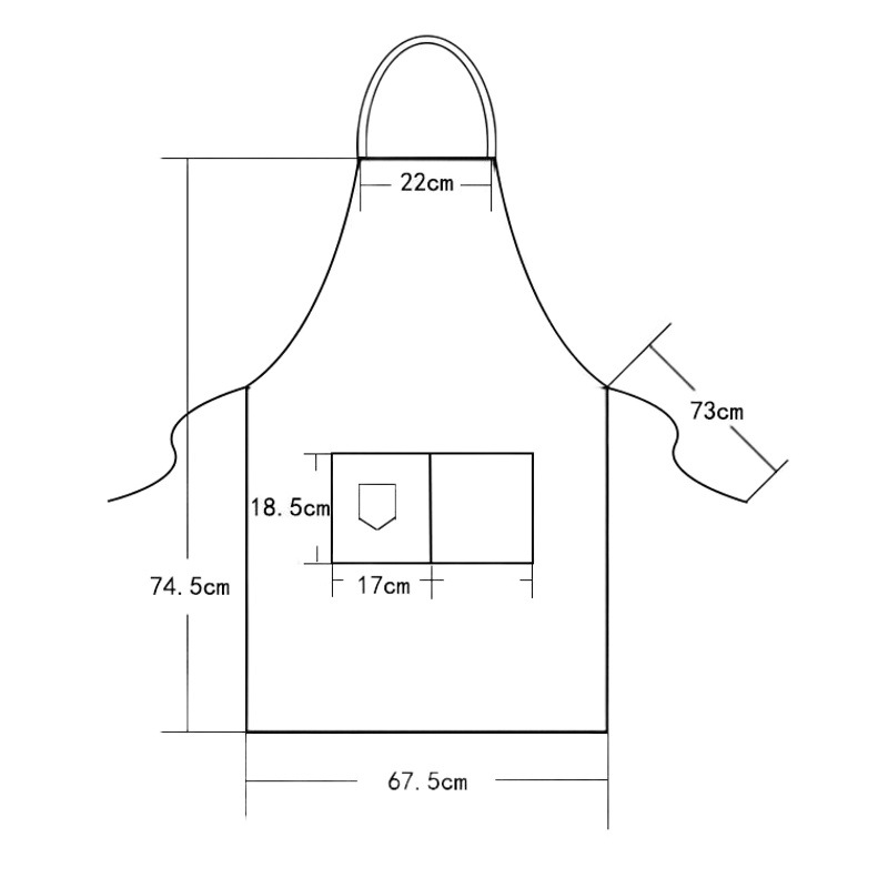 Delantal de moda de estilo coreano cocina casera cafetería de alta gama verano Delgado a prueba de aceite logotipo delantal de trabajo de algodón puro para hombres