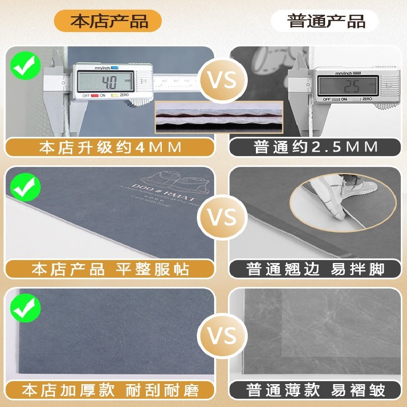 Alfombra de puerta PVC alfombra de la puerta estera de la puerta del hogar antideslizante alfombra de corte