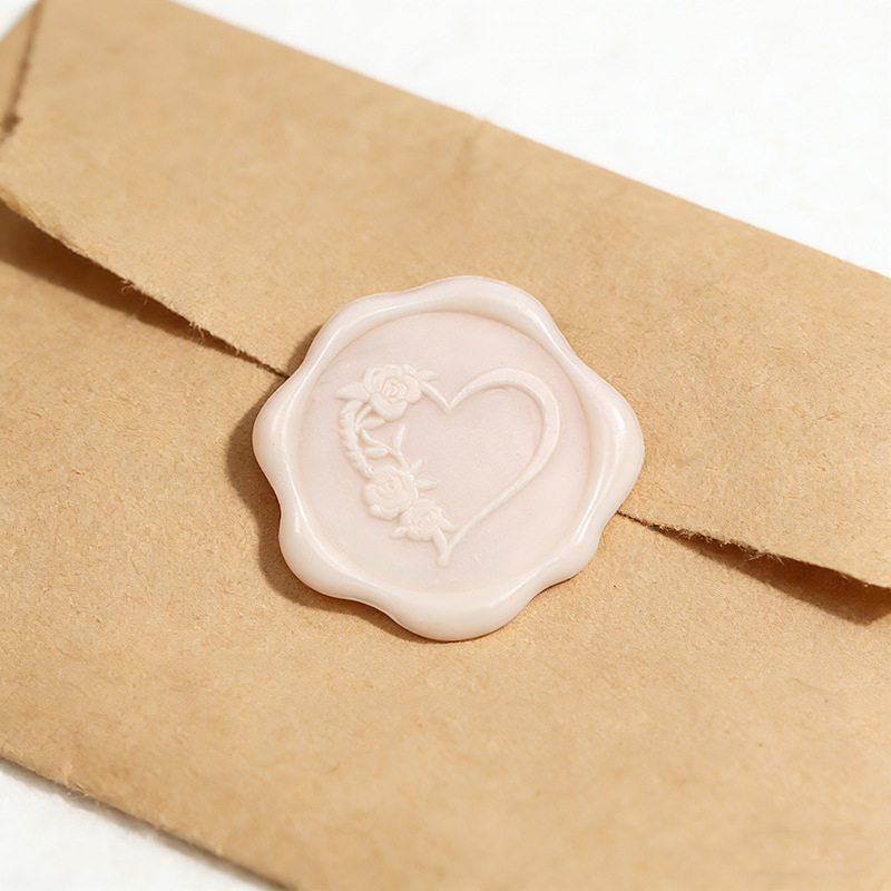 sello de cera en relieve sobre carta de amor tarjeta postal sello pegatinas de regalo sello de cera sello de cera sello de cera impresión de pintura de fuego