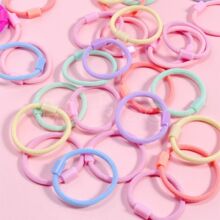 ��Ʒ�R����ɫ�D�P�Ӵ�3.3cm��ͯ�lȦ�����l�^�K��ճ�Ʒ���DIY