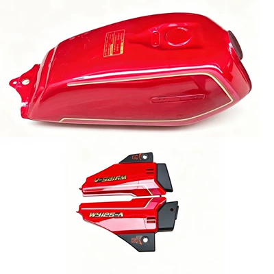 Hj125/Zongshen 125/Lifan 125 Motorcycle – Fuel tank - red-side-cover
