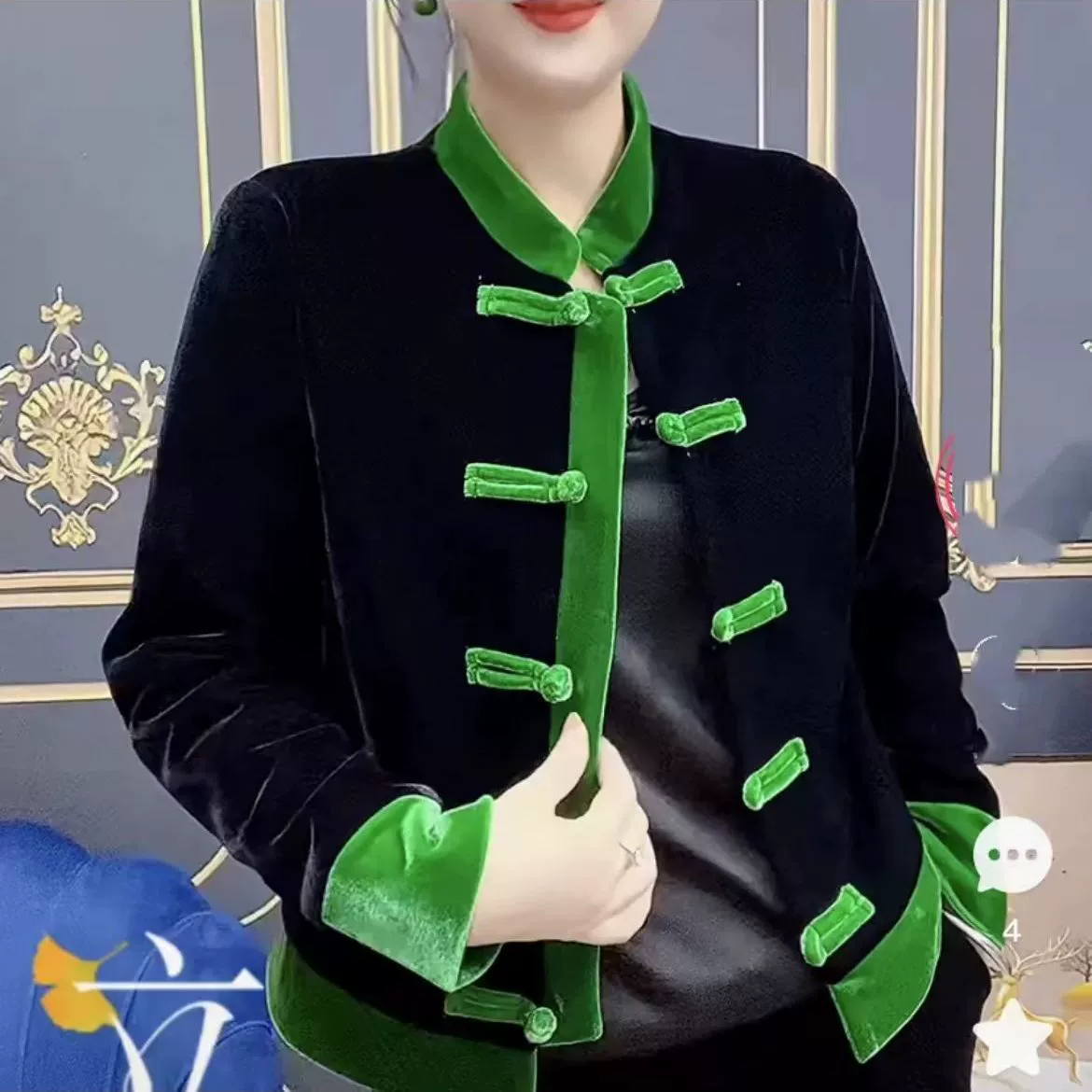 Модная демисезонная бархатная куртка, плюс размер, западный стиль, оверсайз