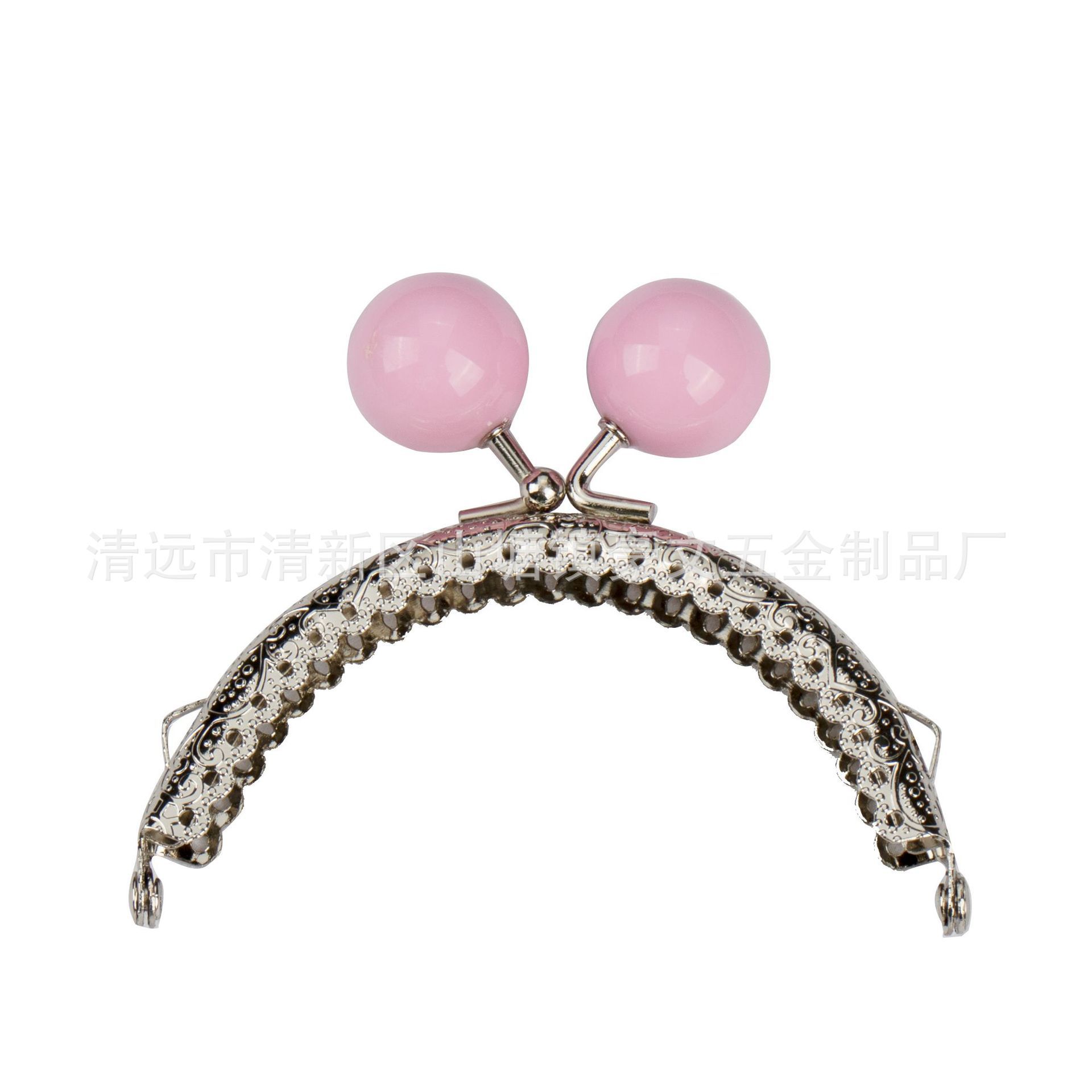 Orejas 8.5 semirredondas flores convexas encaje 20mm gran perla caramelo perla boca oro hardware accesorios de oro muñeca cosida a mano