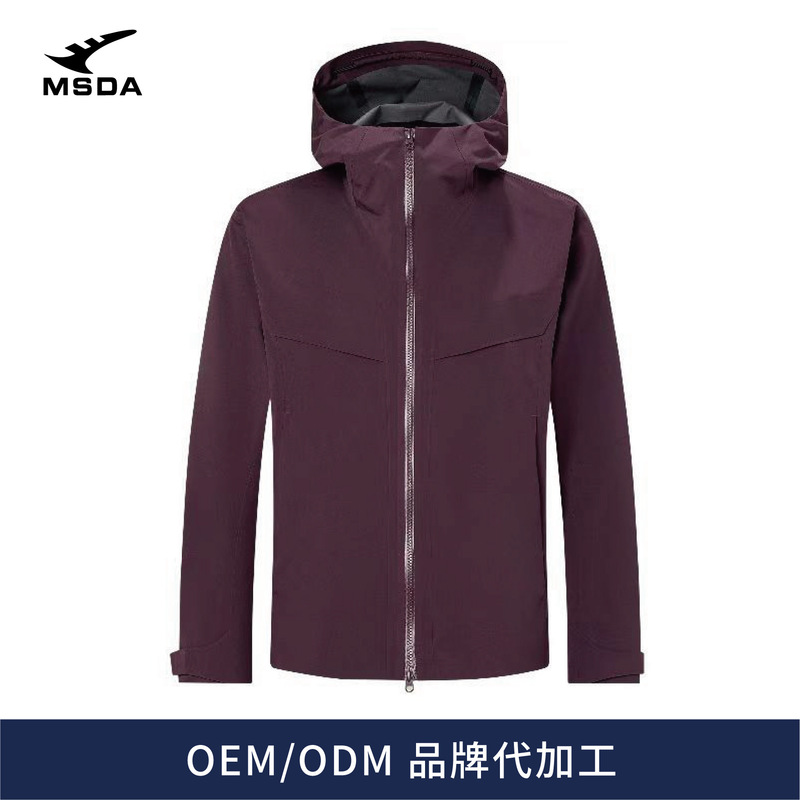 Midea 2025 Men's Hard-Shell Heat-Sealed Assault Jacket Windproof and Waterproof Seamless Windbreaker Jacket for Outdoor Use