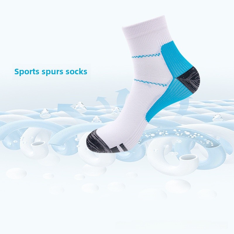 Grensoverschrijdende hot selling sport hardloop compressie sokken voetbal sokken mannen en vrouwen compressie sokken plantaire fascia sokken_voghion.com
