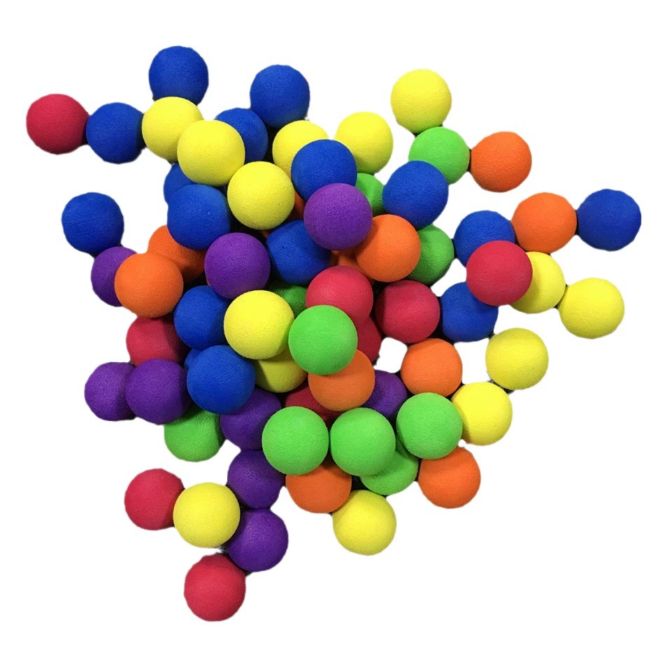 Мягкий пинбол из ЭВА Hit Me Duck Растения против Зомби Запуск пенопластового шара Пистолет давления Губка Пуля Игрушка