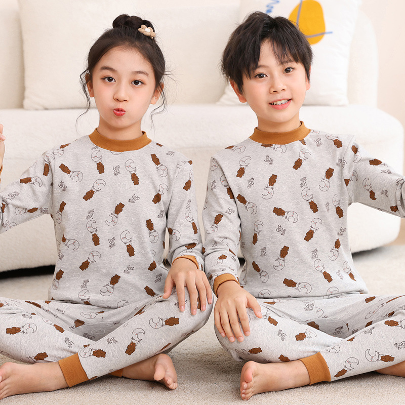 베이비-미들칼라 속옷세트) 굿나잇베어