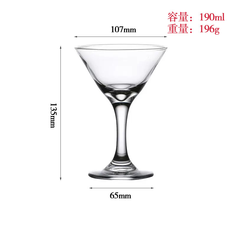 工場直販の絶妙なタワーカップ、カクテルグラス、赤ワイングラス、シャンパングラス、ワイングラス、美しいマティーニグラス|undefined