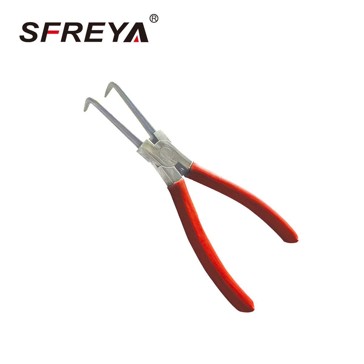 SFREYA T1054 钛合金挡圈钳 卡簧钳 弯嘴型 无磁钛合金工具