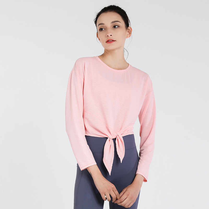 Beneficios sorpresa Precio 19,9 yuanes Talla opcional Ropa de yoga Camiseta deportiva para mujer Actualización continua