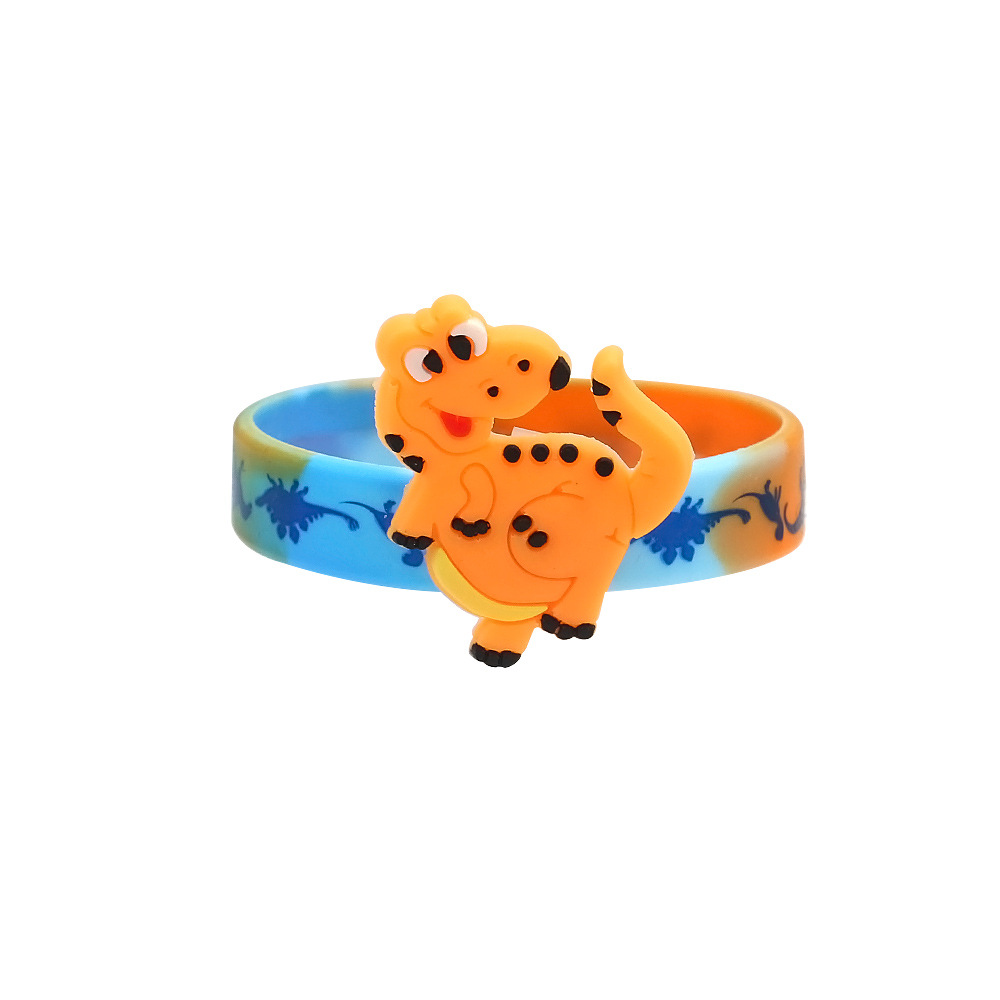 Cute Sweet Color Block Silica Gel Wholesale Wristband display picture 9
