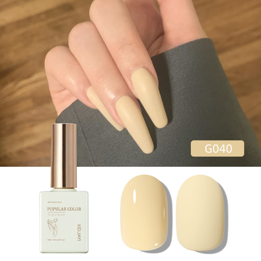 Pure Color new white nail polish glue nude transparent high-grade Nail Polish Nail Polish shop dedicated durable firm Factory wholesale
