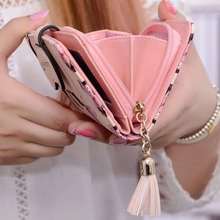 钱包女学生韩版短款可爱猫咪零钱包2020新款迷你女士卡包钱夹