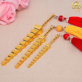 九节鞭锏道家打神鞭姜子牙王灵官赵公明法器金鞭金属合金法器佛具