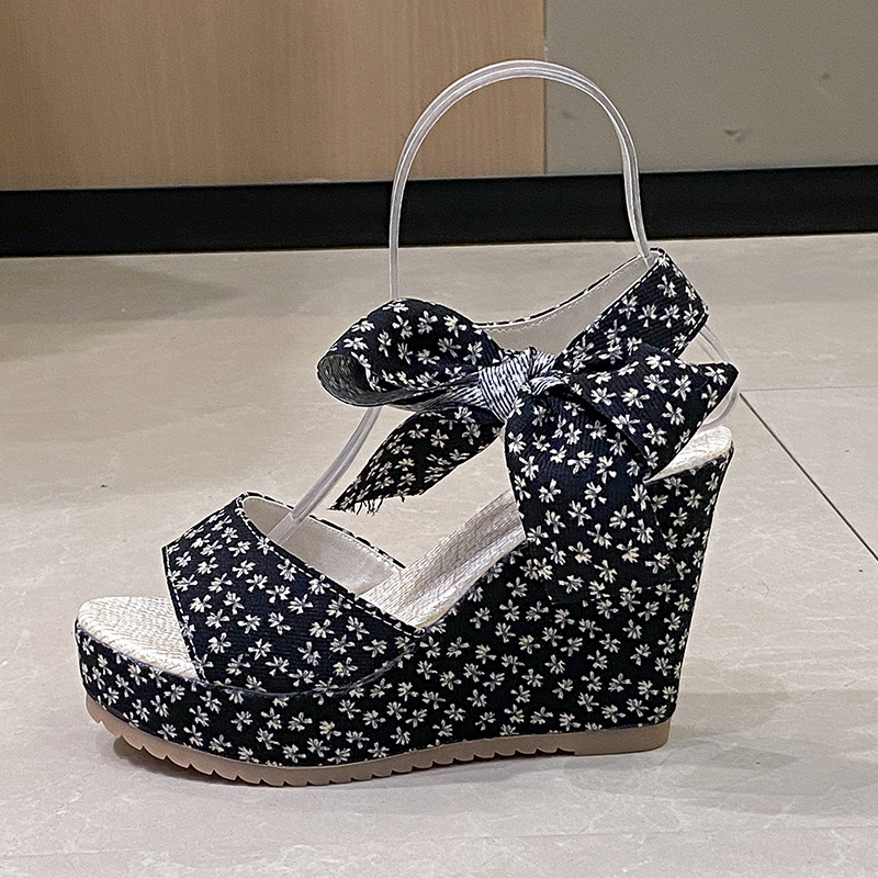 Black floral