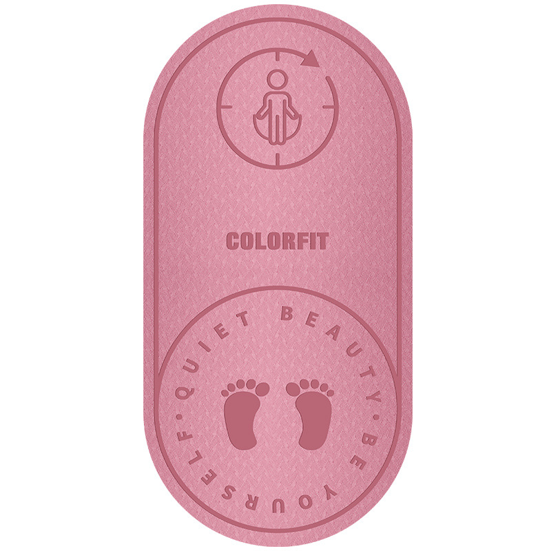 Cuerda de saltar estera a prueba de sonido choque pad hogar interior antideslizante Mute Mat alfombra de piso fitness yoga mat