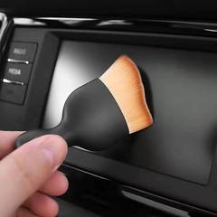 Car Interior Cleaning Tool: Soft-Bristle Brush for Air Vent Cleaning, Specialized Crevice Duster for Vehicles, Auto Dust Removal Brush