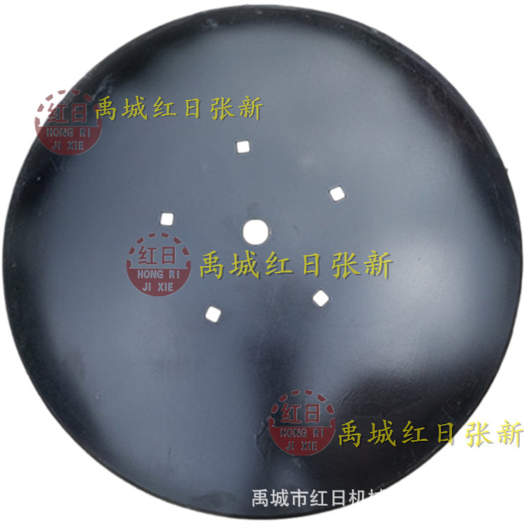 缺口耙片供应 356*3.5圆盘耙片 波纹圆盘犁片 65锰弹簧钢耙片